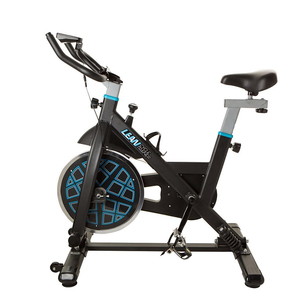 Lean Cycle Trainer, Lean Side to Side Whilst Spinning with 4Way Spring