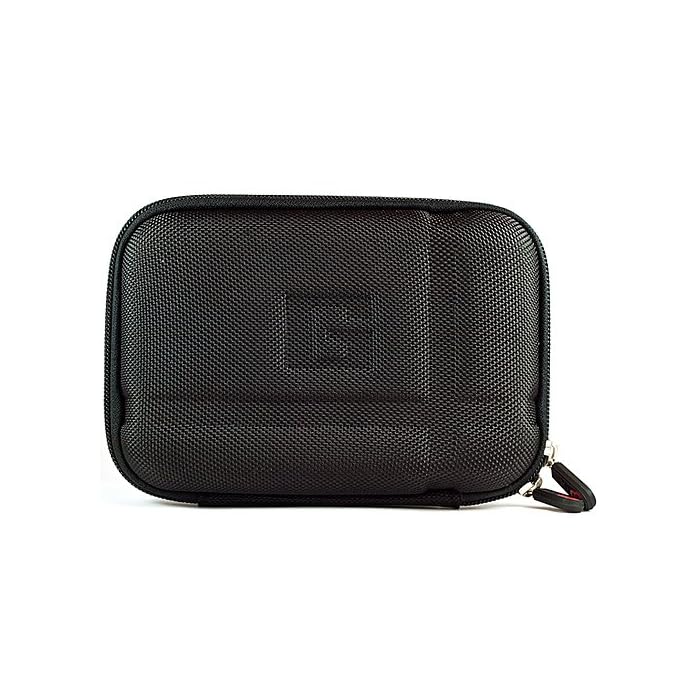 SumacLife Hard Shell Protective Case for Diabetic Organizer Carrying Case, Kit (Black)