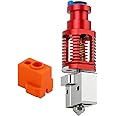 Upgrade Up to 500℃ Red Lizard K1 Volcano All Metal Hotend High Flow Plated Copper Bimetal Heatbreak Compatible with Voron 2.4 Prusa I3 MK3 MK3S DDB Titan Extruder V6 Hot End 3D Printer