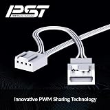 ARCTIC P12 PWM PST A-RGB 120mm Fan White 0-2000 RPM 3-Pin ARGB view 6