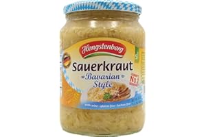 Hengstenberg Sauerkraut, Bavarian Style, 24 Ounce (Pack of 12)