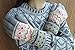 YAN & LEI Women's Snowflakes and Cats Knitted Winter Gloves with Roll Up Cuffs Design Color Grey