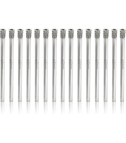 ACFAN Tile Diamond Hole Saw Set, 4pcs/Pack 1/4 5/16 3/8 1/2 Hex Shank Dry Drill Bits Kit for Porcelain Tile Ceramic Stone Granite Marble Quartz (6/8/10/12mm ACFAN Tile Diamond Hole Saw Set, 4pcs/Pack 1/4 5/16 3/8 1/2 Hex Shank Dry Drill Bits Kit for Porcelain Tile Ceramic Stone Granite Marble Quartz (6/8/10/12mm