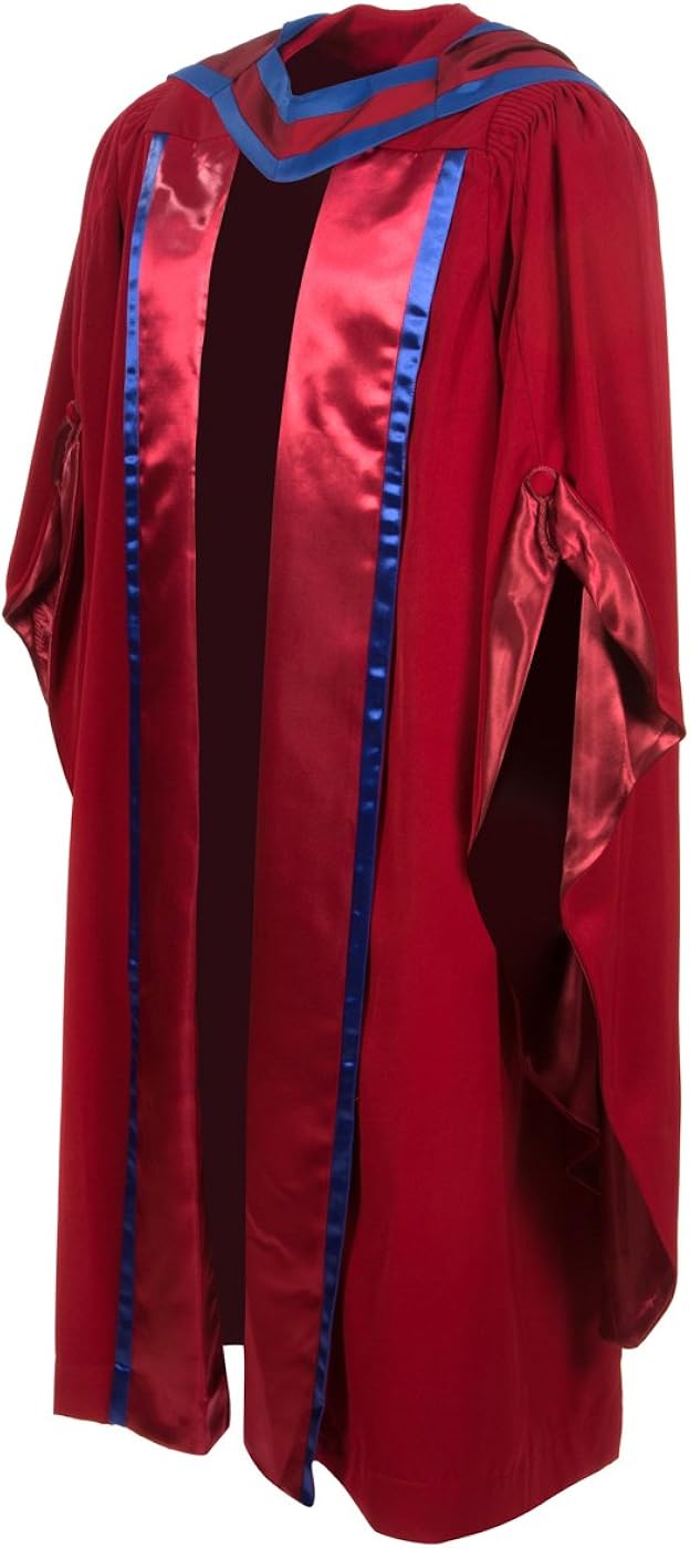 Graduation Attire UK Doctoral Gown, Hood and Amazon.co.uk Clothing