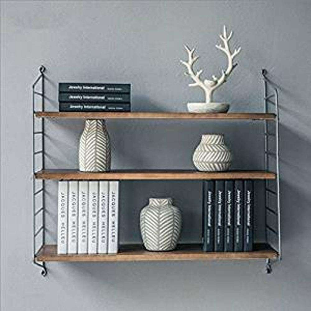 JJSFJH Floating Shelves Wall Shelf Nordic Wall Board Bedroom Hanging
