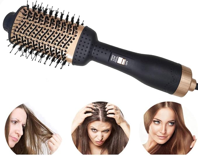 Hair Dryer Brush, OneStep Hair Blow Dryer & Volumizer Straightener