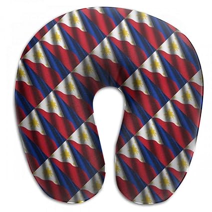 Amazon Com Eieskpo Philippines Waving Flag Tie U Shaped Pillow