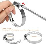 Noosverl Jubilee Hose Clips 40-63mm Stainless Steel 6 Pack view 4