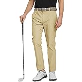 M MAELREG Golf Pants Men Quick Dry - 30"/32"/34" Stretch Lightweight 5 Pockets Water-Resistant Casual Mens Dress Pants