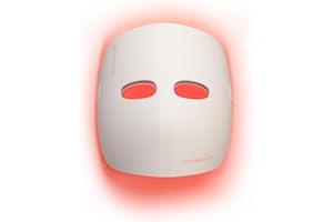 TheraFace Therabody Mask Glo - Cordless LED Skincare Face Mask with Red/Blue/Infrared Light & Relaxing Scalp Massage for Glowing, Healthier-Looking Skin - FDA Cleared
