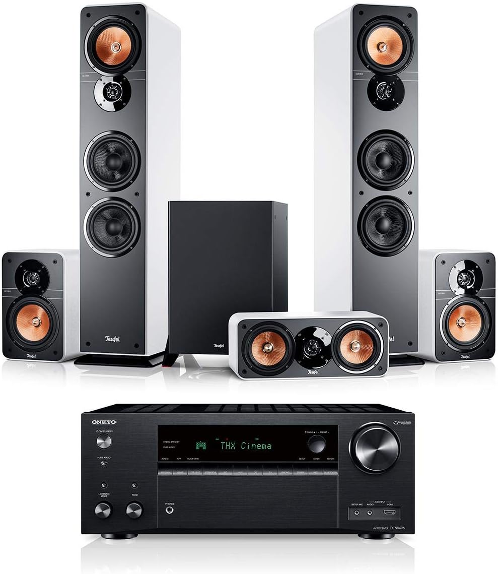 Ultima 40 Surround Avr Für Dolby Atmos 5.1 2 Set Teufel Ultima 40 Surround AVR 5.1-Set Weiß: Amazon.de: Elektronik