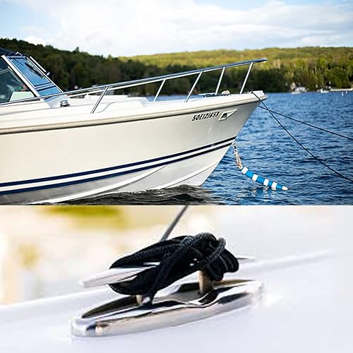 Shoreline Marine SL50704 Folding Cleat - 4.5 Inch Stainless Steel Fishing/Boating Cleat