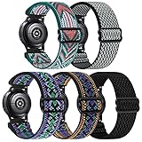5 pack Stretchy Nylon Watch Bands Compatible with