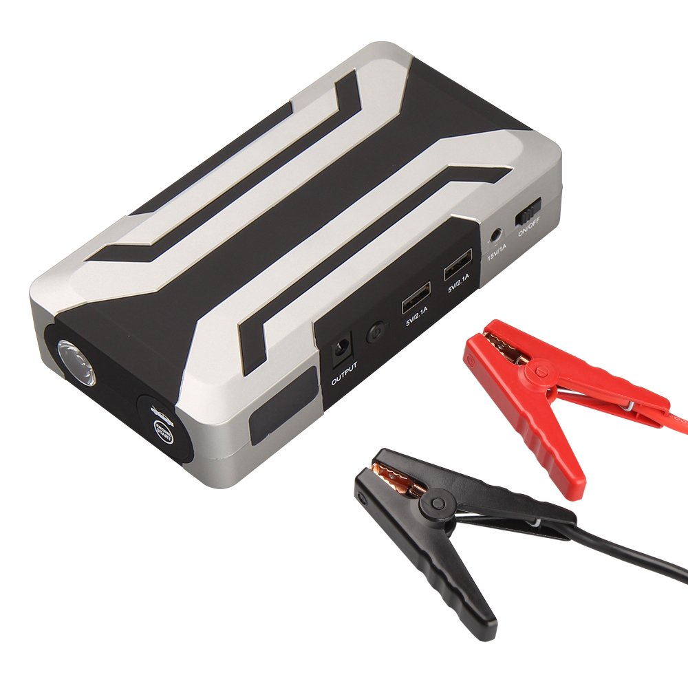 Arrancador de Coche Koyoso Amp Jump Starter de mAh Batería Externa Recargable