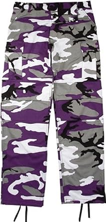 purple army pants