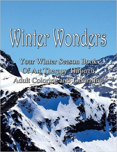 Adult Coloring Journal - Winter Wonders