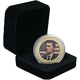 Wenoanew Charlie Kirk Coin Turning Point USA Patriot Assassination Shooting Hero Freedom Merch Coins Merchandise with Case Collectible Gifts