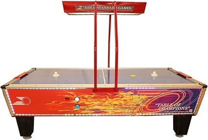 Amazon Com Gold Standard Games Gold Flare Elite Home Air Hockey