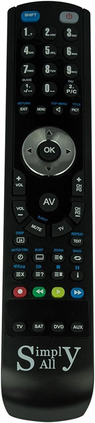 SimplyAll Compatible Remote Control for the Sony KVX-2130B