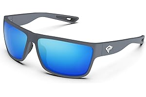TOREGE Polarized Sports Sunglasses for Men and Women Cycling Running Golf Fishing Sunglasses TR26