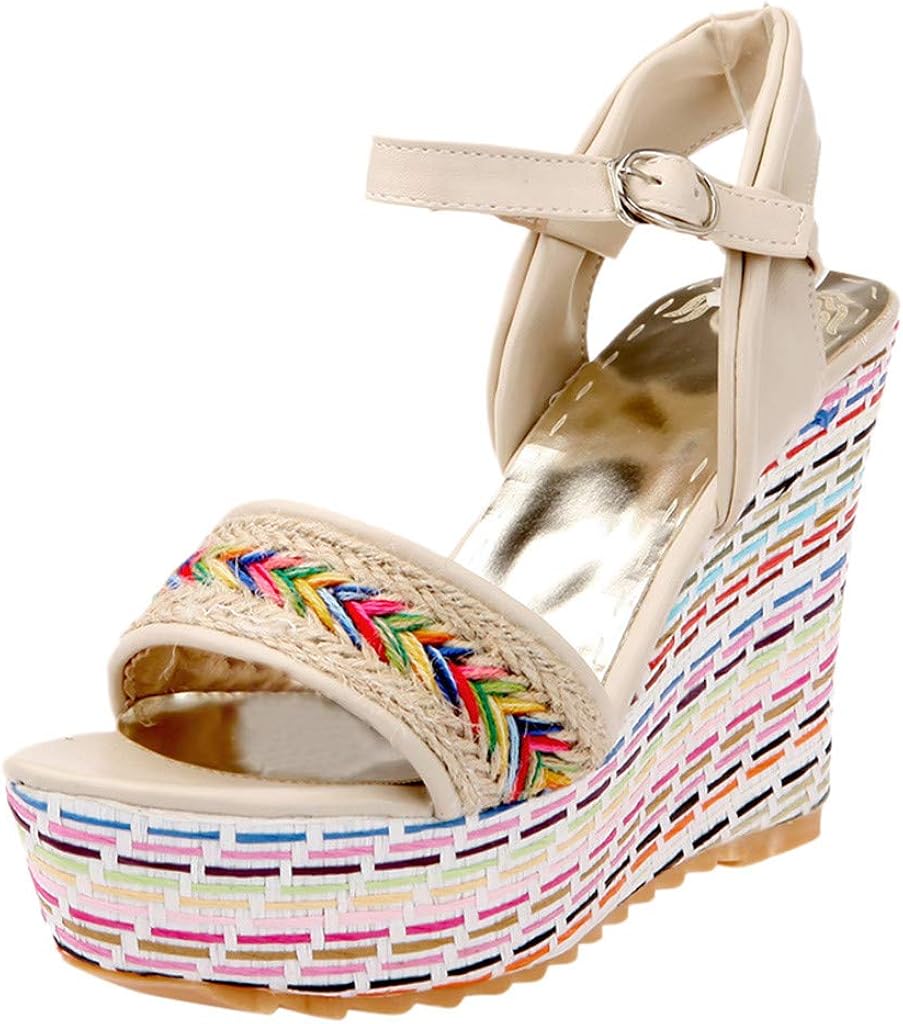 wedge roman sandals