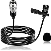 SPTSSWET Lavalier Microphone for Audio-Technica Bodypack Transmitter | with 4 Pin Plug, Unidirectional Condenser, Super Cardioid Mic, 3.3FT