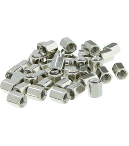 Amazon.com: InstallerParts D-Sub Hex Nut 4-40UNC - 100 Piece Pack
