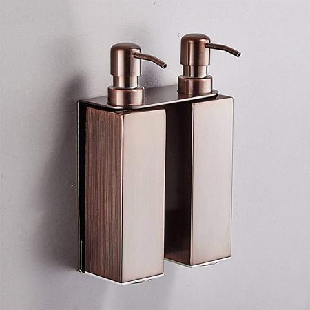 APAN Dispensador de jabón Manual Accesorios de baño Dispensador de