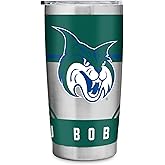 Rico Industries NCAA Georgia College Chargers Standard 20oz Stainless Steel Tumbler with Lid - Great For Coffee, Tea, Water or Cocktails