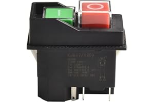 KJD17/120V 5Pin kjd17 120V Pushbutton Switches 1/2HP 16A Electromagnetic Switch