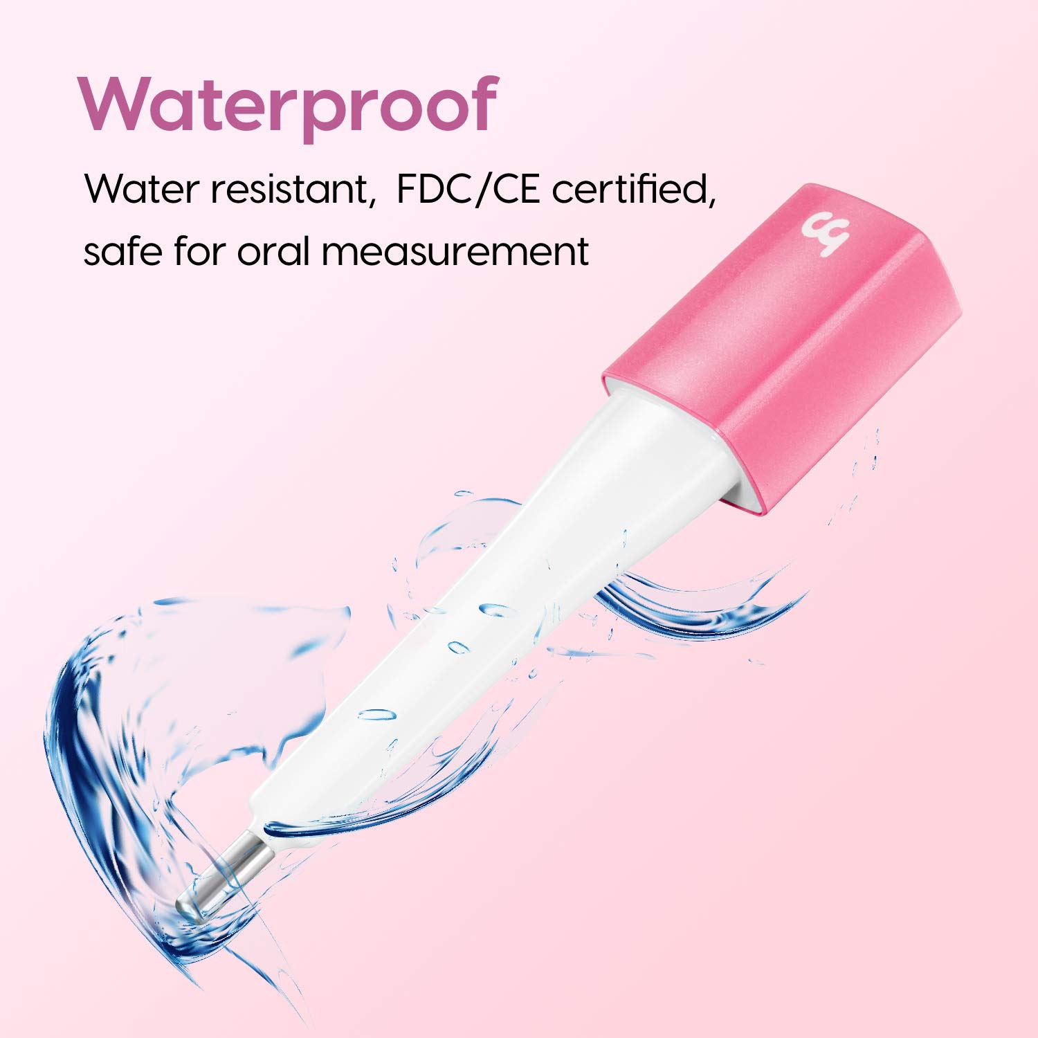 Basal Thermometer for Ovulation, Smart Quiet BBT Thermometer with