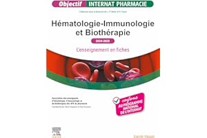 Hématologie-Immunologie et Biothérapie 2024-2025: L'enseignement en fiches (French Edition)
