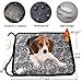 Pet Heating Pad, SHAKARAKA Dog Cat Electric Heating Pad Indoor Waterproof Adjustable Warming Mat with Chew Resistant Cord 17.7