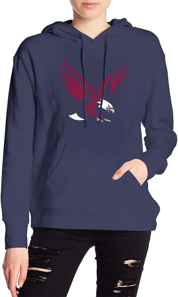Boston College Women'S Hooded Sweatshirt Pullover Cotton