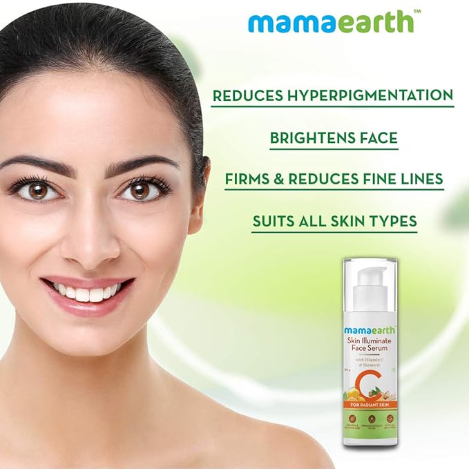 mamaearth face serum