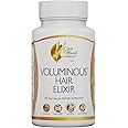 Voluminous Hair & Nails ELIXIR by Coco March - 25 Nutrients & Vitamins, Collagen to Promote Strong Growth, Shine for All Hair Types
