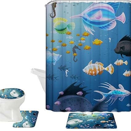 Amazon Com Coloranimal 3d Tropical Fish Pattern Home Decor