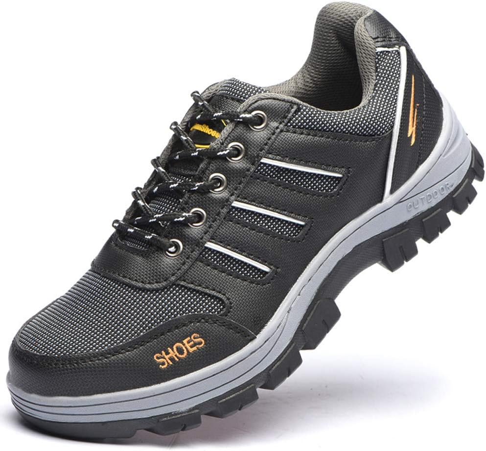 Eclimb Women's Steel Toe Safety Work Shoes Slip Resistant Protect Shoes