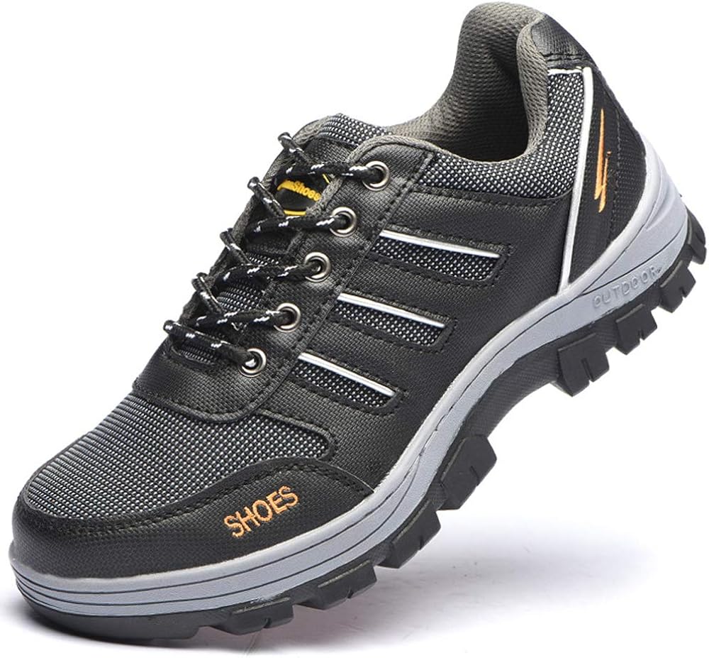 Eclimb Women's Steel Toe Safety Work Shoes Slip Resistant