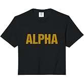 Alpha Comfort Colors Crop Top