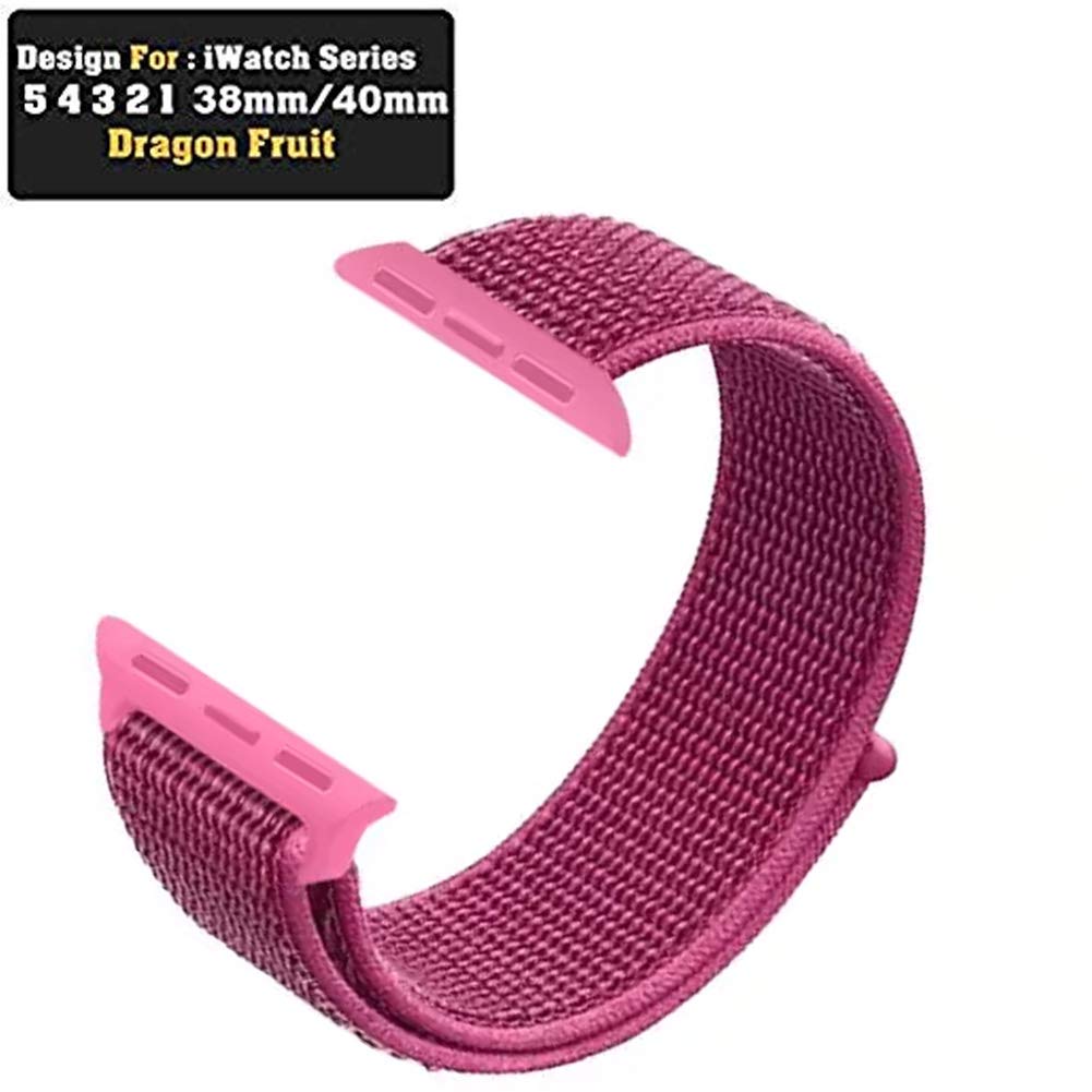 40mm dragon fruit sport loop