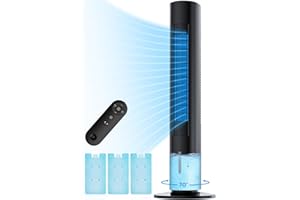 FANCOLE 3-IN-1 Evaporative Air Cooler for Room-Black