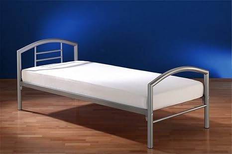 HTI-Living Metallbett Arena titanfarbig