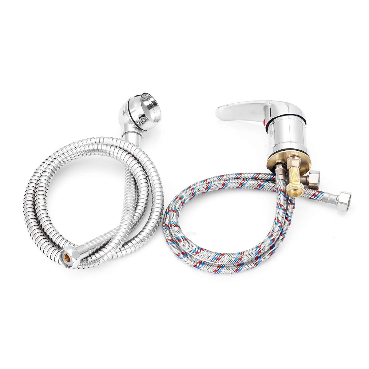 Jecenka Mixer Tap Shower Hose Hot Cold Water Mixer Tap Shower Head