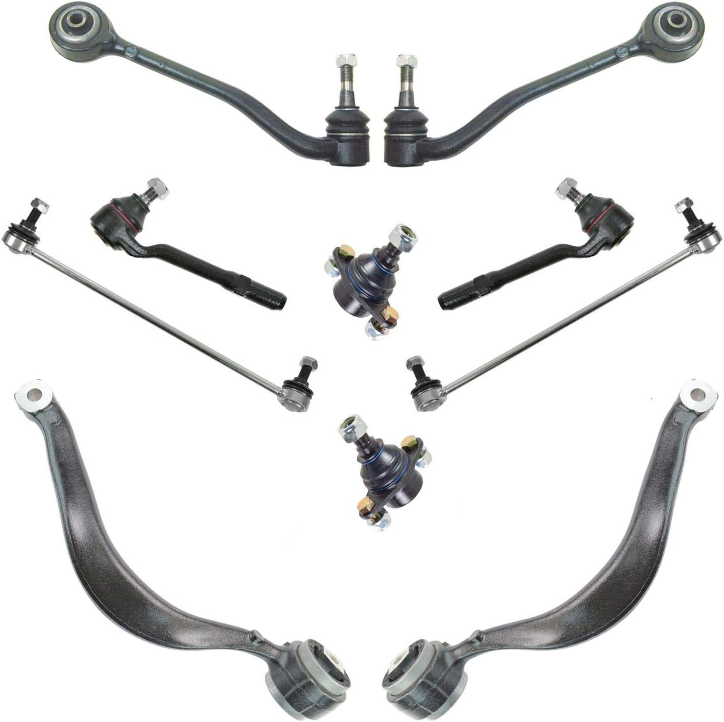 Front Ball Joint Control Arm Sway Bar Link Suspension Kit