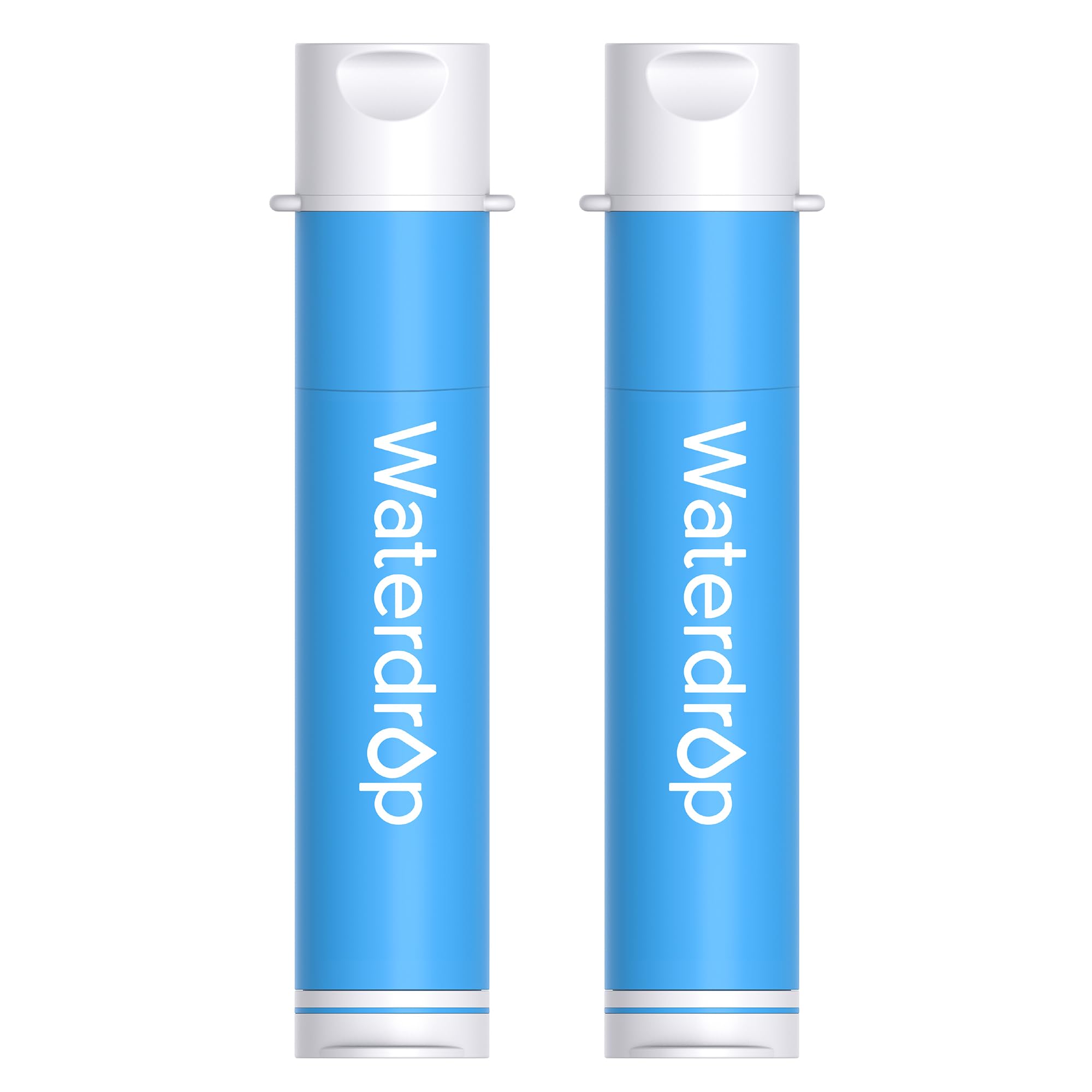 Waterdrop Personal Water Filter Straw for Hiking, Camping, Travel, Backpacking Outdoor Sports and Emergency Preparedness, Reduce Harmful Substance in Water, 2 Pack