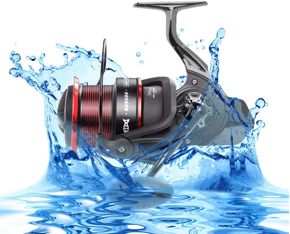 SBZYH Fishing Reels 19+1BB-axis Spinning Wheel Rock Fishing Road Asian Wheel Fishing Reel Line Cup 4.9:1 Anti-Corrosion Sea Saltwater Spinning Reel Salt And Freshwater Fishing,ES9000