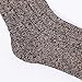 5 Pairs of Thick Knit Warm Casual Cotton Crew Winter Socks for Women