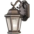 Feiss OL5900CB Martinsville Outdoor Patio Wall Lantern, 1-Light, 60watts, Bronze (6"W by 11"H)