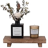 Small Wood Tray Pedestal Stand Farmhouse Bathroom